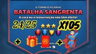E&P TORNEIO 🩸BS3️⃣★🩸 ❌/ 🟩 24/25 ⚔️ + 🎁🧧+ + 🔥X105🔥 LEGENDARY HERO 🦸🏻‍♂️
