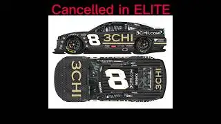 3 New Cancelled 1:24 And 1:64 2022 NASCAR Diecast
