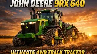 ohn Deere 9RX 640 &ndash; The Ultimate 4WD Track Tractor Power
