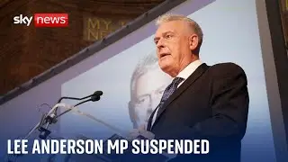 Lee Anderson MP suspended from the Conservative Party