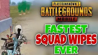35 FASTEST SQUAD WIPES EVER | PUBG MOBILE #bgmi #1v4clutch #bestclutch