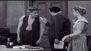 Get out Norton! Honeymooners Tribute To Ralph Kramden throwing Ed out.....