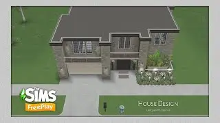 MODERN HOUSE DESIGN | 3-Bedroom House | The Sims FreePlay | House Tour | Floor Plans