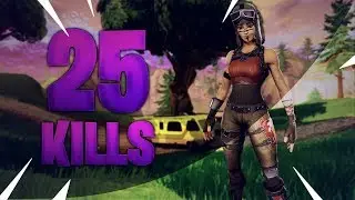 DESTROZANDO SQUADS! 25 Kill Solo vs Squad - FORTNITE