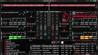 Basic online DJ setup and mixing with VirtualDJ, including a live mix demo.