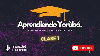 Aprendiendo Yorùbá 1