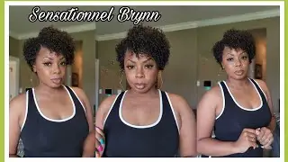 Short Textured Goodness 🤩|Sensationnel HD Lace Front Wig Brynn Ft @samsbeauty