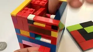 My working Lego candy machine V71 with coin rejection 4 rounds ￼￼