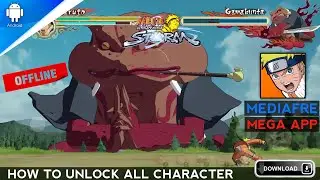 Naruto Ultimate Ninja Storm Mobile | How to unlock all character With story mode OFFLINE | Gameplay