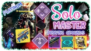 Solo 1330 Ordeal Master Nightfall Hunter - Proving Grounds - Destiny 2 - Commentary