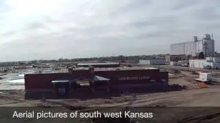 Long Branch Lagoon-Aerial pictures of south west Kansas