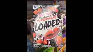 New Loaded Cereal Chocolate Strawberry and Smores  😊# cereal finds
