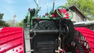 Cannonsburgh Village Refurbishes Old Steam Tractor