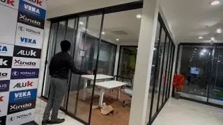 Premium System Aluminum Telescopic Sliding Door | Space-Saving Solution