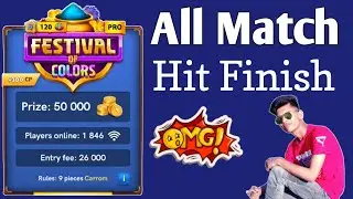 Break To Finish All Match 😱 Festival Off Colors Carrom Pool