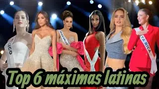 Mis 6 latinas favoritas en miss universo 2025.