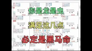 满足这几点，必定是黑马命！