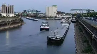 Timelapse  - Sunset Niehler Hafen, Cologne, Germany