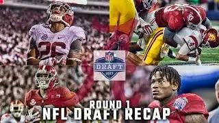 Alabama's dramatic night at the NFL Draft