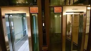 ENOR hydraulic lifts in a XV century building