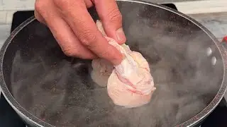 ¡Atención! No frías más el pollo en aceite, el secreto es freírlo en agua