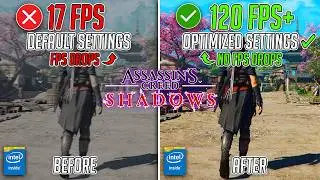 Assassin's Creed Shadows - Best Settings for MAX FPS on ANY PC✅