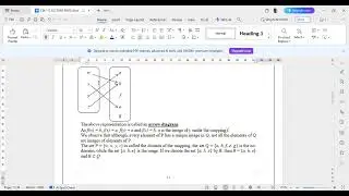 STA 112 LECTURE NOTE MAPPING, FUNCTIONS AND RELATIONS