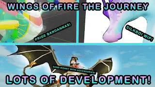 Pride Bandannas and More Development! Wings of Fire The Journey