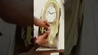 REAL QUARTY wall clock Unboxing MODEL NO 1007#madeinindia #fashion #shorts