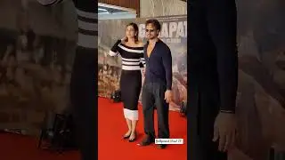 Tiger Shroff With Kriti Senon At Ganapath Screening #tigershroff #kritisanon #ganpath #viral #shorts