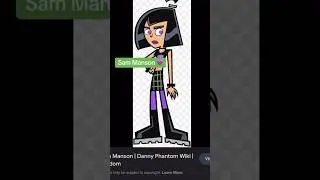 Turning myself into: SAM MANSON! 💜 Only one left! 👀 Ib:👇🏼#dannyphantom #sammanson #cosplay #fyp