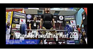 NATIONWIDE POWERLIFTING MEET 2021/ NEPAL.