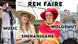 Sherwood Forest Faire || A Medieval Festival Vlog featuring Wolgemut
