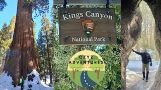 Czyz Adventures - Kings Canyon General Grant and North Grove Loop in Winter