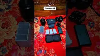 DJI Drone Battery🔋| DJI Mic 🎙️Canon DSLR & Lens Setup | FaisalVSF | #djidrone #djimic #canon #shorts