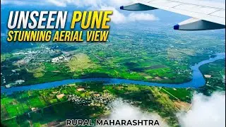 Pune rural aerial view 