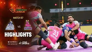 Jaipur Pink Panthers edge Haryana Steelers with a thrilling 1-point win in Revenge Week | #PKL12