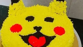 Pikachu cake with easy tricks tips////Pikachu cake banai aasani se 👍👍