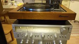 Hitachi SR 704 & Infinity Kappa 6.2 i Series II & Garrard Synchro-Lab 75