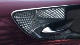Exclusive! 2018 Lexus LS 500h Kiriko Glass Interior Trim | Ibiza, Spain