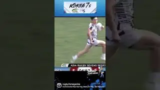 NASTY FOOTWORK Korea Rugby Jang Jeong-min | Rugby 7s Step