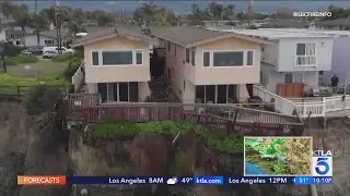 Dozens displaced after cliffside collapses in Santa Barbara County