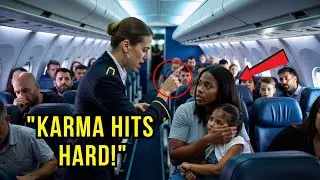 Flight Attendant Humiliates Black Single Mom, Realizes Too Late WHO Her Lawyer Is!