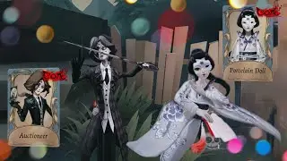 Identity V | Ranking with my mains! | Auctioneer & Porcelain Doll - Photographer and Geisha Gameplay