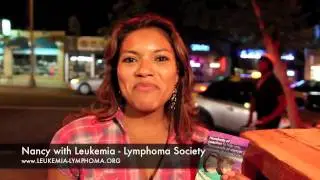Nancy with Leukemia - Lymphoma Society