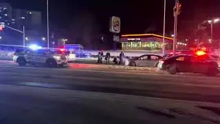 OPS apprehending a suspect ￼