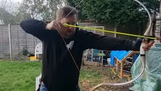 Hunting door/Top Archery economy bow test. super cheap bow, but is it any good? #archery #thumbring
