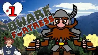 A Noob Learns To Dwarf! | Most Intricate World Simulation Ever | Dwarf Fortress #1