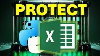 PROTECT your EXCEL files with Python! 🔒