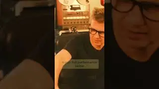 just me, the synths, and the moment